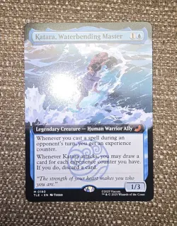 MTG - TLE - Katara, Water Bending Master (Borderless) #180 - Near Mint Normal - Image 1
