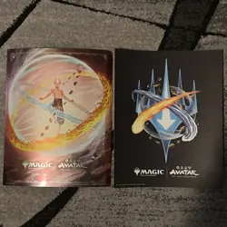2 COPIES MTG Avatar The Last Airbender 8 x 10 Foil Promo Store Posters - Image 2