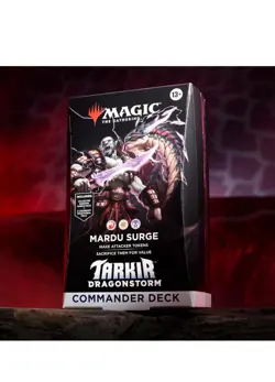 MTG Tarkir Dragonstorm Commander Deck - Mardu Surge (RWB) Sealed - Image 2