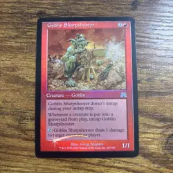 Goblin Sharpshooter Onslaught Foil - MP - (x3 Available) - Image 1