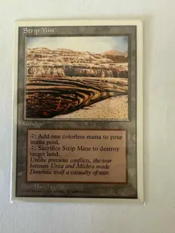 NEAR MINT - STRIP MINE - 4ED- ENGLISH - Image 1