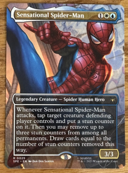 MTG Marvel's Spider-Man Eternal-Legal, Sensational Spider-Man - Borderless - Image 1