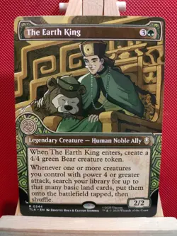 The Earth King (Showcase) - Avatar: the Last Airbender - Rare - NM - MTG - Image 1