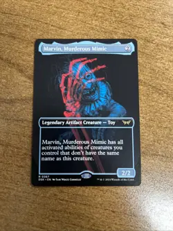 Marvin, Murderous Mimic (Showcase) Duskmourn: House of Horror Regular NM-M 0367 - Image 1