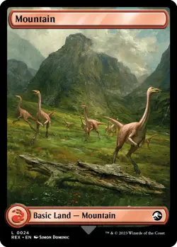 Mountain 24 LP Normal Universes Beyond: Jurassic World Collection MTG EN - Image 1