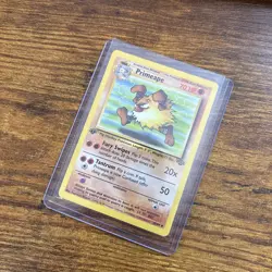 Pokemon TCG Primeape Jungle 43/64 Regular 1st Edition Uncommon LP - Image 3