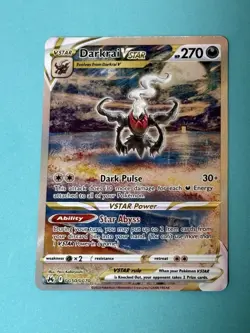 Pokemon Crown Zenith Darkrai VSTAR Galarian Gallery Ultra Rare GG50/GG70 - Image 1