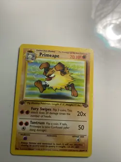 Primeape 43/64 | Jungle 1st Edition | WOTC Pokemon TCG CCG 1998/99 | - Image 1