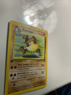 Primeape 43/64 | Jungle 1st Edition | WOTC Pokemon TCG CCG 1998/99 | - Image 3