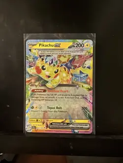 Pikachu EX - 057/191 - Double Rare - SV08: Surging Sparks - Pokemon TCG - Image 1