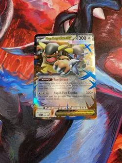 Pokemon Mega Kangaskhan ex 025 Black Star Promo Double Rare Near Mint - Image 1