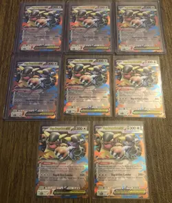 Pokemon TCG Mega Kangaskhan Ex 025 Black Star Promo Lot Of 8 - Image 1