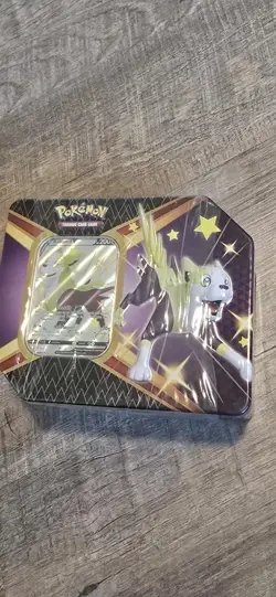Pokemon TCG Boltund Shining Fates Brand New Factory Sealed V Tin Box - Image 1