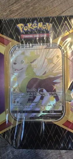 Pokemon TCG Boltund Shining Fates Brand New Factory Sealed V Tin Box - Image 2