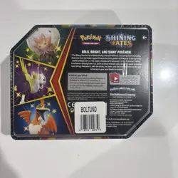 Pokemon TCG Boltund Shining Fates Brand New Factory Sealed V Tin Box - Image 2