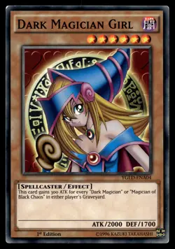 Dark Magician Girl (A) YGLD-ENA04 King of Games: Yugi's Legendary Decks - Image 1