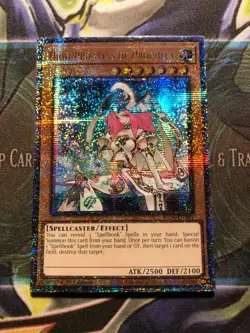 * HIGH PRIESTESS OF PROPHECY * QUARTER CENTURY SECRET RARE RA04-EN184 YUGIOH! - Image 1