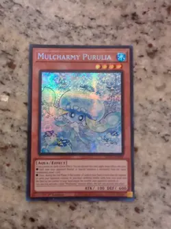 Yu-Gi-Oh Mulcharmy Purulia MP25-EN085 Prismatic Secret Rare 1st Edition - Image 1