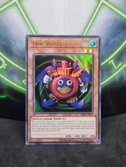 Yugioh Time Wizard MRD-EN065 Ultra Rare 25th Anniversary LP - Image 1