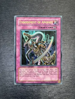 YuGiOh! Embodiment Of Apophis SP1-EN003 - Error Misprint Double Name Near Mint - Image 1