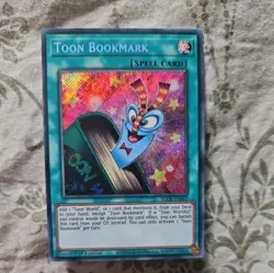 Toon Bookmark - BLCR-EN067 - Secret Rare - 1st Edition - YuGiOh - Image 1