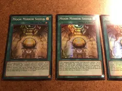 Yugioh - 3x Moon Mirror Shield OP29-EN008 - Super Rare - NM - Image 2
