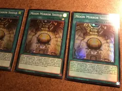 Yugioh - 3x Moon Mirror Shield OP29-EN008 - Super Rare - NM - Image 3
