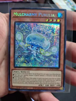 Yu-Gi-Oh Mulcharmy Purulia MP25-EN085 Prismatic Secret Rare 1st Edition - Image 1