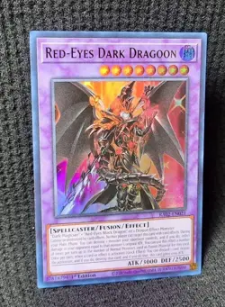 Red Eyes Dark Dragoon *ULTRA RARE* RA02 - EN021 1st Edition NM RARITY II - Image 1