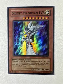 Silent Magician LV8 NTR-EN002 Nightmare of Troubadour Limited Edition LP Yugioh - Image 1