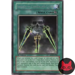 Yugioh Swords of Concealing Light FET-EN042 Rare 1st Edition LP - Image 1