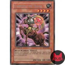 Yugioh Chiron the Mage FET-EN021 Rare 1st Edition LP - Image 1