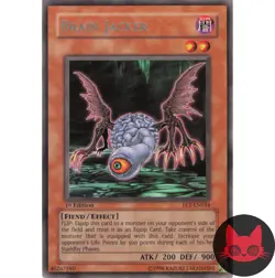 Yugioh Brain Jacker FET-EN034 Rare 1st Edition NM - Image 1