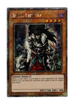 Yu-Gi-Oh! - Skull Meister RA02-EN005 - Platinum Secret Rare - NM/M - Image 3