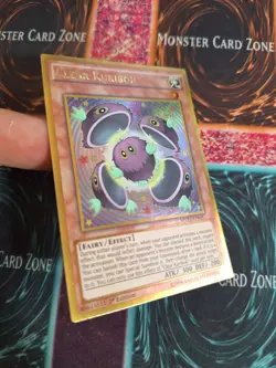 Yu-Gi-Oh! Clear Kuriboh MVP1-ENG47 Gold Rare 1st Edition Near Mint - Image 2
