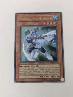Elemental Hero Bubbleman CRV-EN014 Ultimate Rare Yugioh- Near Mint - Image 1