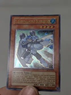 Elemental Hero Bubbleman CRV-EN014 Ultimate Rare Yugioh- Near Mint - Image 3