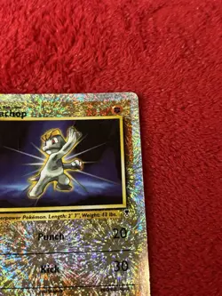 Machop 79/110 Legendary Collection Reverse Holo Wotc Pokemon Card Played - Image 2