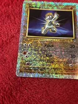 Machop 79/110 Legendary Collection Reverse Holo Wotc Pokemon Card Played - Image 4