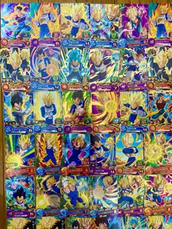 Dragon Ball Heroes Vegeta Only Card Lot 100 Cards Japan All Cards Shown - Image 3