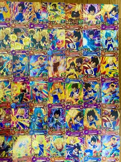 Dragon Ball Heroes Vegeta Only Card Lot 100 Cards Japan All Cards Shown - Image 4