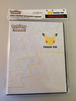 Pokemon Trading Card Game First Partner Collector Binder Pikachu Oversized Card 820650809606 - Image 1