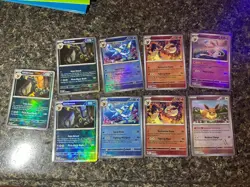 Eeveelution Pokeball Holos 9 Card Lot -PRISMATIC EVOLUTIONS Nm - Image 1