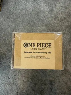 One Piece Card Game Japanese 1st Anniversary Set [ENGLISH CARDS] - Image 1