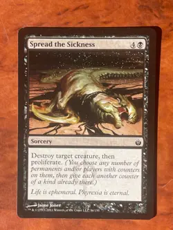 Spread the Sickness MTG Magic the Gathering Card NM Near Mint MBS - Image 1