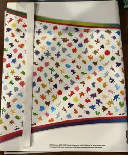 POKEMON SCARLET & VIOLET 151 CARD MEW BINDER EMPTY USED - Image 3