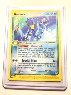 GOLDUCK - 17/100 - Ex Sandstorm - Rare - Pokemon Card - EXC/NEAR MINT - Image 1