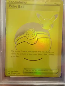 Pokemon Card 2021 PSA 9 OC POKE BALL Celebrations UPC Black Star Promo SWSH146 - Image 3