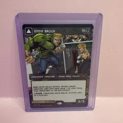 Eddie Brock Borderless - N/M - Spider Man - MTG Magic The Gathering Card - Image 1
