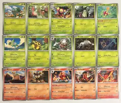2025 Pokemon TCG Mega Evolution 63 Card Lot No Duplicates Bulbasaur Shuckle +++ - Image 1